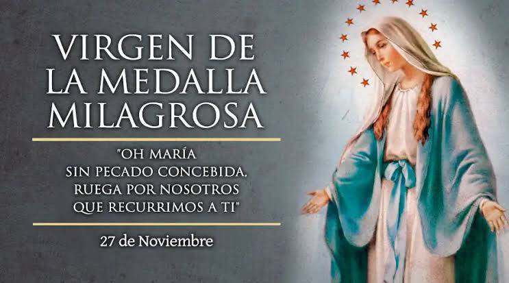 Nuestra Señora de la Medalla Milagrosa.